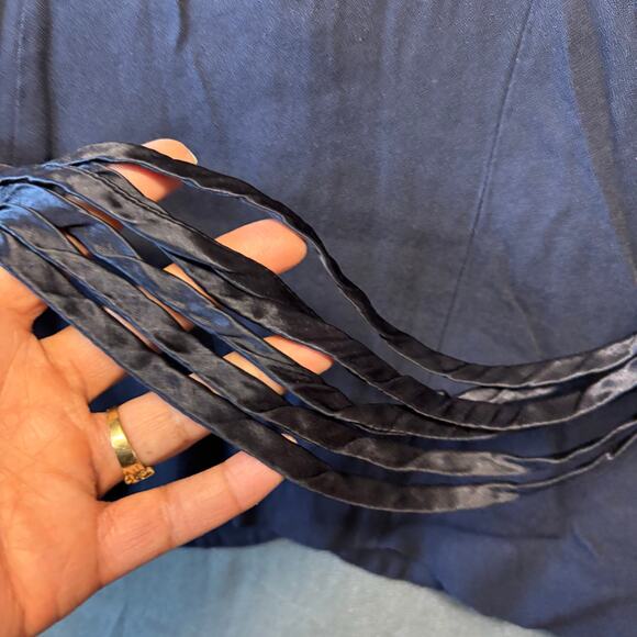 Jaclyn Hart Soft Blazer Artistic Office Vixen Detailed Work Single Button Light - Picture 7 of 8